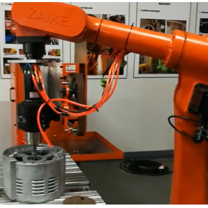 ZK-PRG02-002機車(chē)零部件打磨機器人工作站