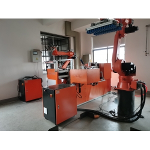 ZK-PRH03-001智能紡織工廠(chǎng)機器人搬運、掛紗等工作站